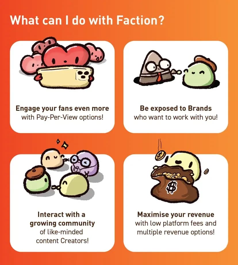 What can I do with Faction?
