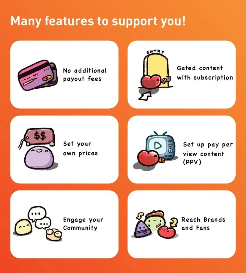Many features to support you!